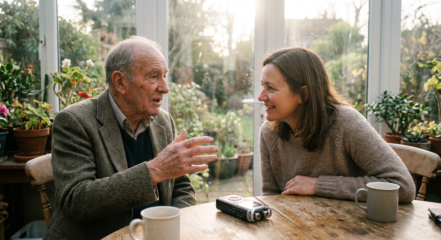 Cómo entrevistar a tus padres sobre su vida